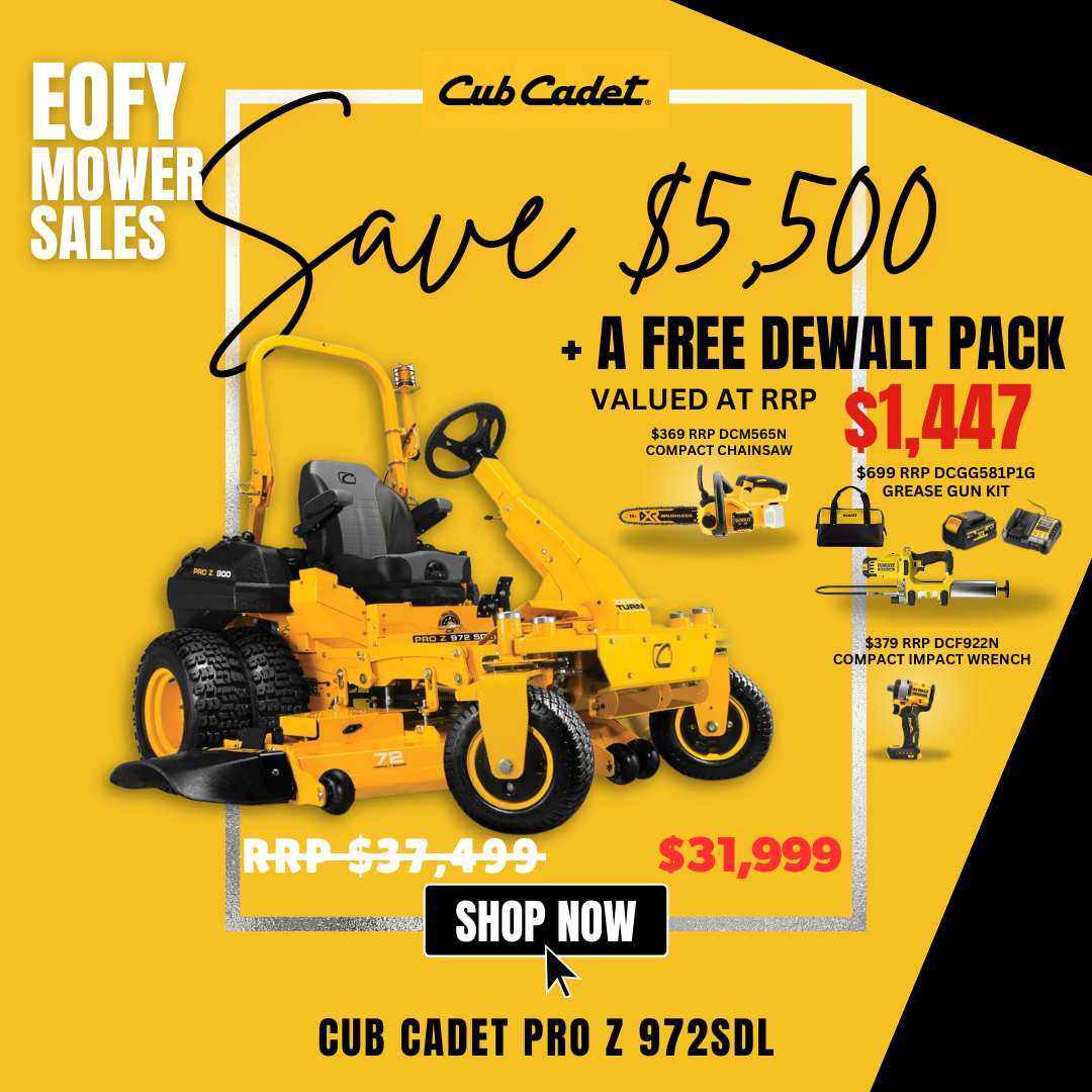 EOFY MOWER SALES