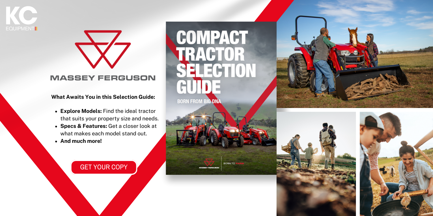 Massey Ferguson Compact Tractor Selection Guide