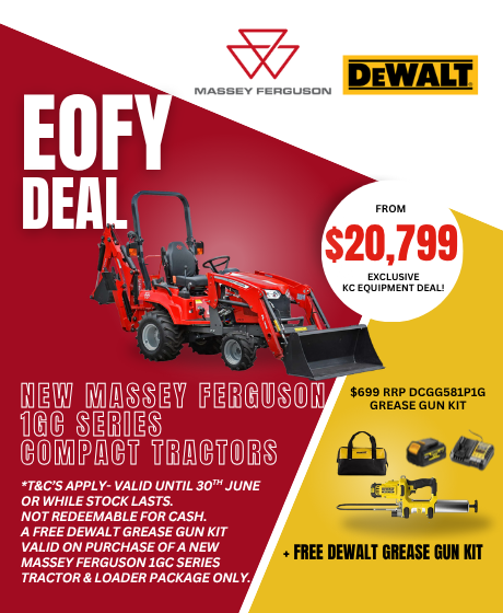 Massey Ferguson 1GC Series & Dewalt Deal