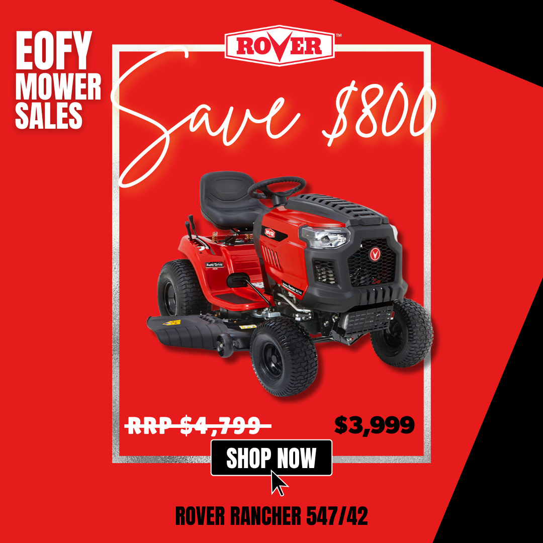 EOFY MOWER SALES ROVER RANCHER 547 42