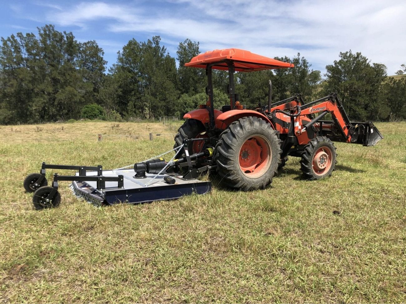 Southern Cross Ag Machinery 6FT 100HP Galvanised Slasher - Image 3